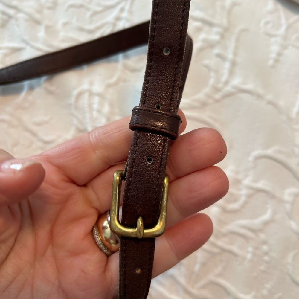 Coach Wende Mahogany Leather Bag, 90’s, Stamped 9031 Rare, Crossbody, Vintage - Picture 6 of 12